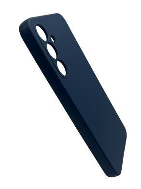 Силиконовый чехол Full Cover для Samsung A55 dark blue Full Camera без logo