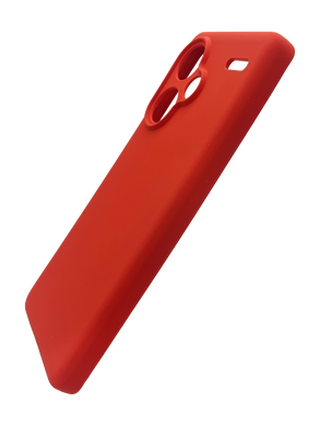 Силиконовый чехол Full Cover для Xiaomi Redmi Note 13 Pro+ red Full Camera без logo