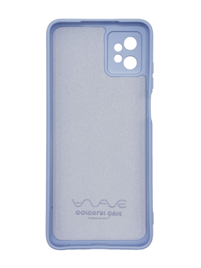 Силиконовый чехол WAVE Colorful для Motorola Moto G32 light purple Full Camera (TPU)