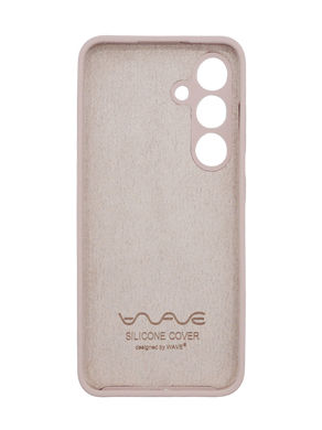 Силіконовий чохол WAVE Full Cover для Samsung S24 pink sand Full camera