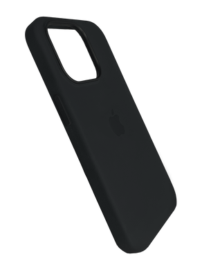 Силіконовий чохол with MagSafe для iPhone 15 Pro black