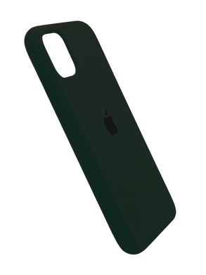 Силиконовый чехол Full Cover для iPhone 11 forest green (clover)