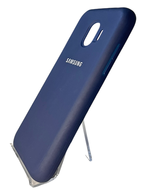 Силиконовый чехол Full Cover для Samsung J2 Pro dark blue