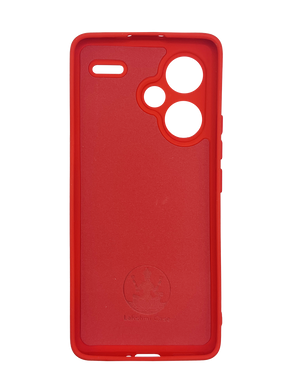 Силіконовий чохол Full Cover для Xiaomi Redmi Note 13 Pro+ red Full Camera без logo