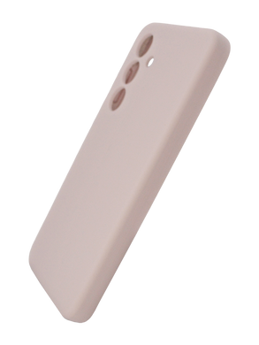 Силіконовий чохол WAVE Full Cover для Samsung S24 pink sand Full camera