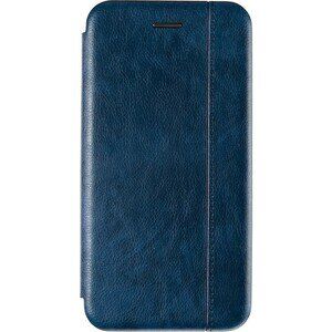 Чехол книжка Leather Gelius для Huawei P40 lite blue