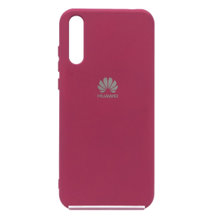 Силиконовый чехол Full Cover для Huawei Y8p 2020 marsala Protective my color