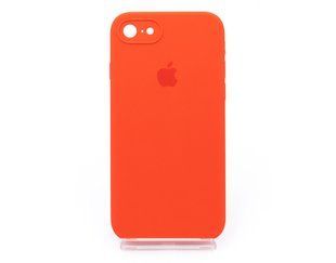 Силіконовий чохол Full Cover Square для iPhone 7/8 red Full Camera