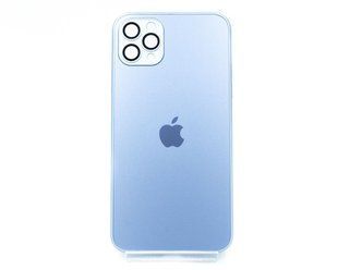 Чохол TPU+Glass sapphire matte case для iPhone 11 Pro Max sierra blue