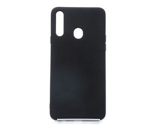 Силиконовый чехол Full Cover для Samsung A20s black без logo