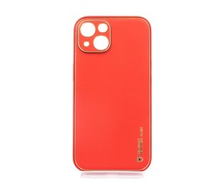 Чохол шкіра Xshield для iPhone 14 red