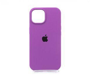 Силіконовий чохол Full Cover для iPhone 15 purple