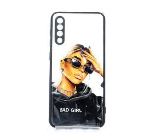 TPU+PC чохол Prisma Ladies для Samsung A50/A50s/A30s Bad girl Full Camera