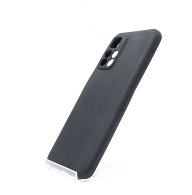 Силіконовий чохол Soft Feel для Xiaomi Poco M4 Pro 5G black Full Camera
