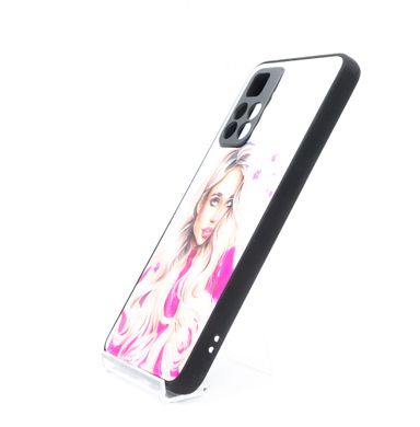 TPU+PC чохол Prisma Ladies для Xiaomi Poco M4 Pro 5G pink