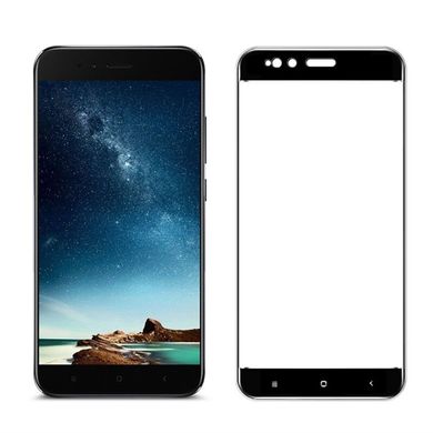 Защитное 2.5D стекло Optima для Xiaomi Mi5X/MiA1 f/s 0.3mm black