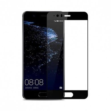 Захисне скло Glass для Huawei P 10+ с чорним s/s покриттям