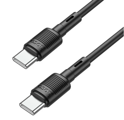 USB кабель Hoco X83 Type-C to Type-C victory 60W 1m black