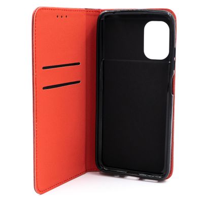 Чохол книжка Black TPU Magnet для Xiaomi Poco M5 red