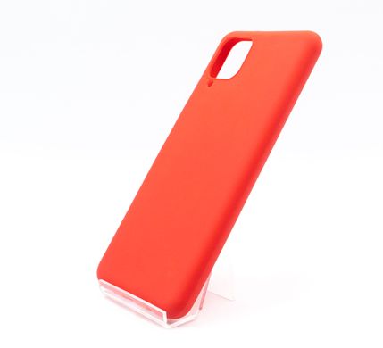 Силіконовий чохол Soft feel для Samsung A12/M12 (TPU) red Candy