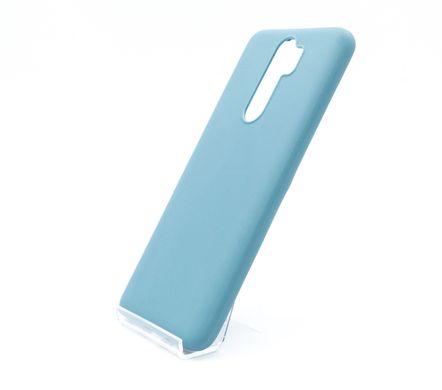 Силиконовый чехол Soft Feel для Xiaomi Redmi Note 8 Pro powder blue Candy