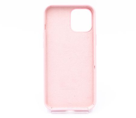 Силіконовий чохол Full Cover для iPhone 12 Pro Max light pink