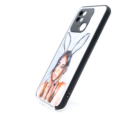 TPU+PC чохол Prisma Ladies для Xiaomi Redmi 10C/Poco C40 rabbit Full Camera