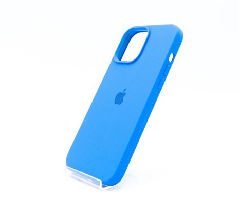 Силіконовий чохол Full Cover для iPhone 13 Pro Max capri blue