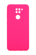 Силіконовий чохол Full Cover для Xiaomi Redmi Note 9/Redmi 10X barbie pink(AAA) Full Camera без logo