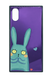 TPU+Glass чохол YCT прямокутний для Apple iPhone X (Заєць)