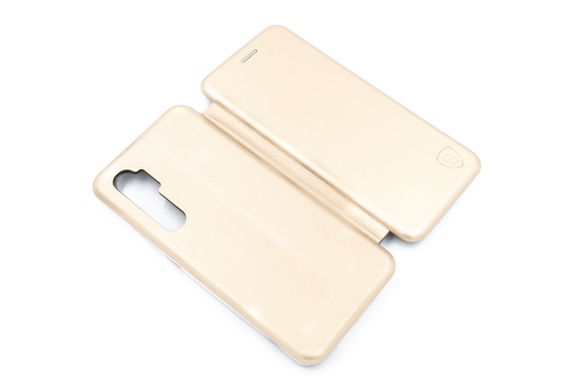 Чехол книжка Baseus Premium Edge для Xiaomi Mi Note10 Lite gold
