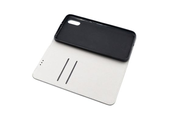 Чохол книжка Black TPU Magnet для Xiaomi Redmi 9A gray
