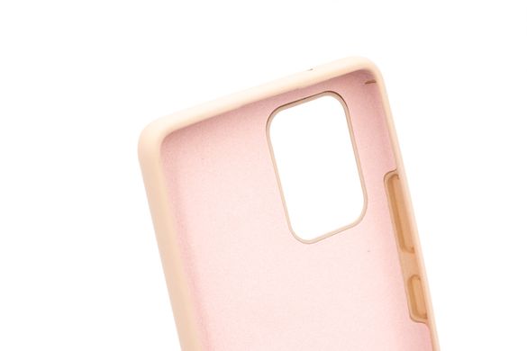 Силиконовый чехол Full Cover для Samsung S10 Lite pink sand
