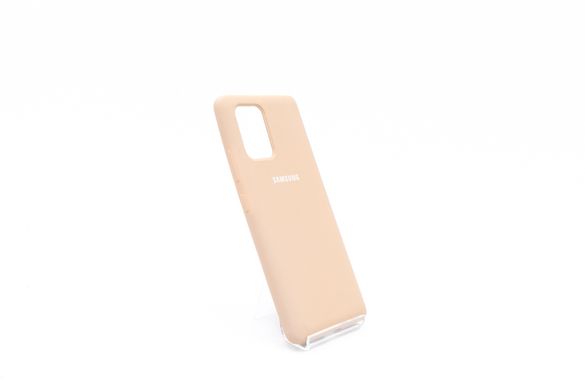 Силиконовый чехол Full Cover для Samsung S10 Lite pink sand