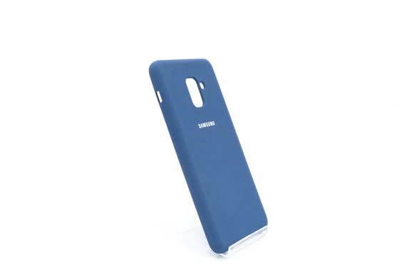 Силіконовий чохол Original Soft для Samsung A8+ 2018/A730 dark blue