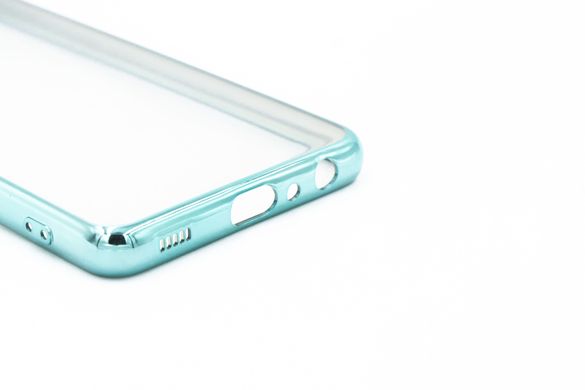 Силіконовий чохол Сlear для Samsung A52 4G/A52 5G green Full Camera з глянсовою окантовкою