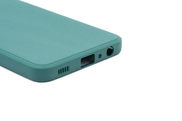 Силіконовий чохол Candy Full Camera для Samsung A32 4G forest green