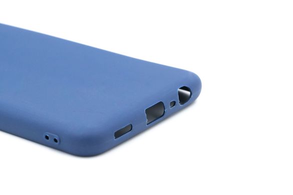 Силиконовый чехол Soft Feel для Samsung A13 4G (TPU) blue Candy