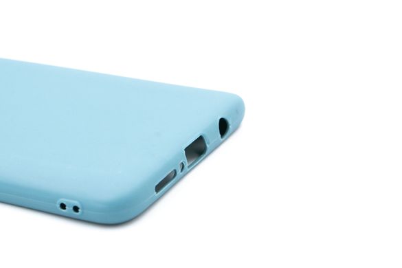 Силиконовый чехол Soft Feel для Xiaomi Redmi Note 8 Pro powder blue Candy
