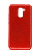 Силиконовый чехол Shine для Huawei Y7(2017) red