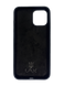 Силіконовий чохол Full Cover для iPhone 11 Pro Max black герб UA