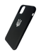 Силіконовий чохол Full Cover для iPhone 11 Pro Max black герб UA