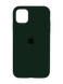 Силиконовый чехол Full Cover для iPhone 11 forest green (clover)