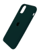 Силиконовый чехол Full Cover для iPhone 11 forest green (clover)