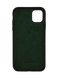 Силиконовый чехол Full Cover для iPhone 11 forest green (clover)