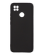 Силіконовий чохол SMTT для Xiaomi Redmi 9C/10A black Full Camera з мікрофіброю
