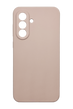 Силіконовий чохол Fibra для Samsung A56 pink sand Full Camera