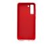 TPU чохол Bonbon Metal Style для Samsung S21 FE red