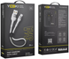 USB кабель YOKI EXTRA YK-EX11 Type-C 3A 0.25m white