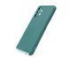 Силіконовий чохол Candy Full Camera для Samsung A32 4G forest green